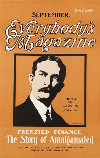 VARIOUS ARTISTS. [LITERARY MAGAZINES.] Group of approximately 16 posters. Circa 1900. Sizes vary.